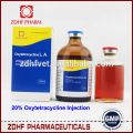 Veterinary Drug cattle antibiotic Oxytetracycline Hydrochloride for Injection